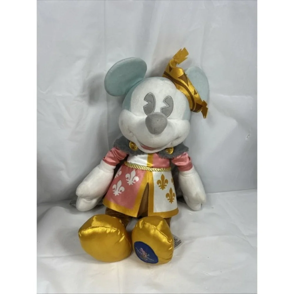 Disney Mickey Mouse The Main Attraction Plush King‎ Arthur Carousel Ltd 7/12
